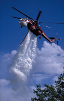 Helicopter Transport Services Sikorsky 64, Coal Seam Fire, Colorado