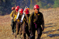 Baker River Hotshots, Quartz Fire, Oregon